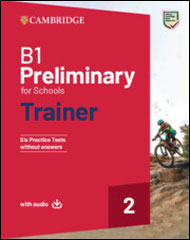 B1 Preliminary for Schools Trainer 2 - Edizione Digitale, Student's Book without Answers with Downloadable Audio with Test & Train Mini