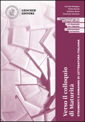 Verso il colloquio di Maturità, Strumenti e domande di letteratura italiana