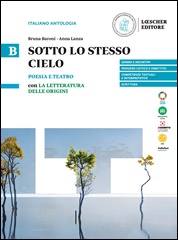 B. Poesia e teatro con La letteratura delle origini