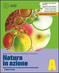 A. Chimica e fisica + B. I viventi + C. L'uomo + D. Scienze della Terra