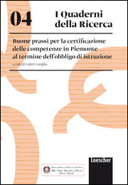 04. Buone prassi per la certificazione delle competenze in Piemonte al termine dell’obbligo di istruzione