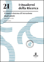 21. Il nuovo sistema di istruzione degli adulti