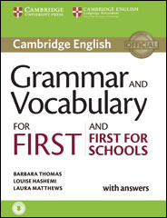 Grammar and Vocabulary for First and First for Schools