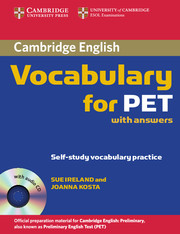 Cambridge Vocabulary for PET